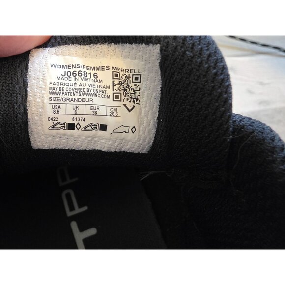 Merrell Floatpro Trail Running Shoes Black/Red Size 8.5 Vibram Sole Lightweight - Picture 7 of 7